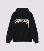 Stussy X Our Legacy OI Drop Shadoq Hoodie Black Back