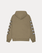 Stusy Speedway Zip Hoodie Army Back