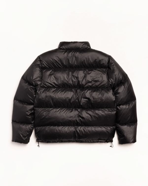 Micro Ripstop Down Puffer Jacket Black Back