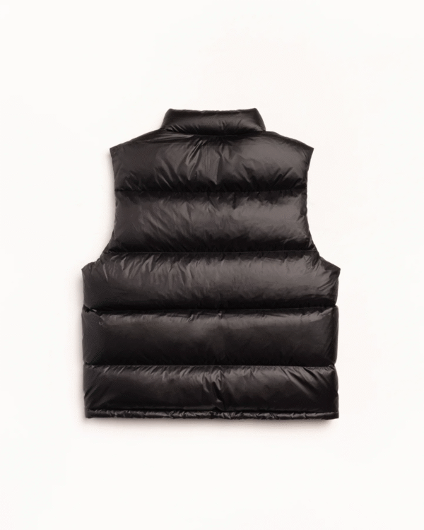 Micro Ripstop Down Puffer Vest Back