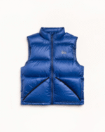 Micro Ripstop Down Puffer Vest Blue