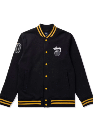 Stussy 8 Ball Varsity Letterman Jacket