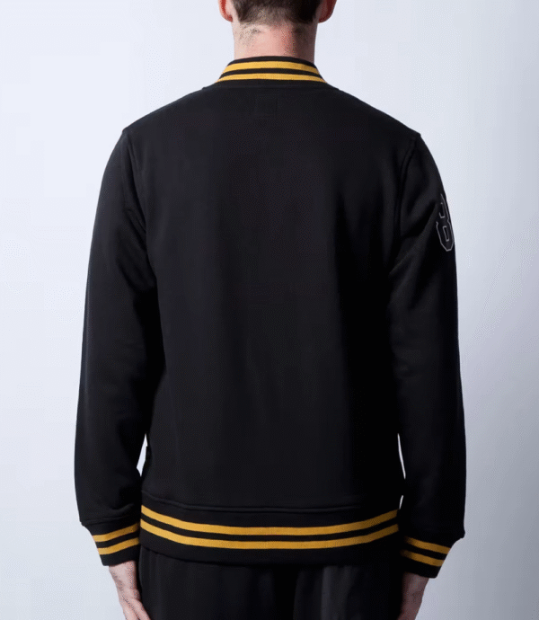 Stussy 8 Ball Varsity Letterman Jacket Back