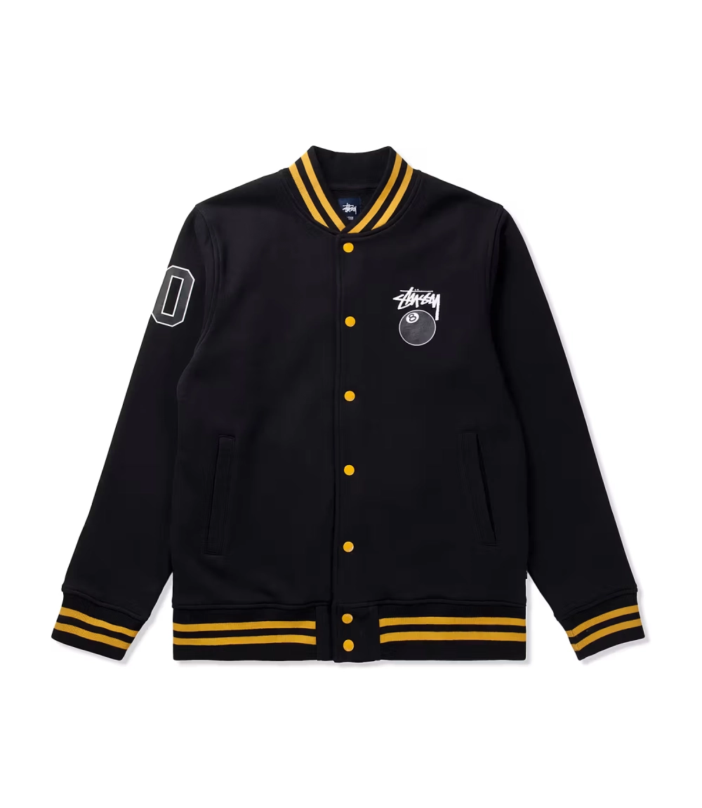 Stussy 8 Ball Varsity Letterman Jacket