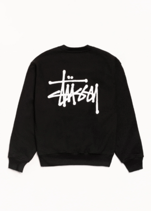 Stussy Basic Stussy Crew Sweatshirt Back