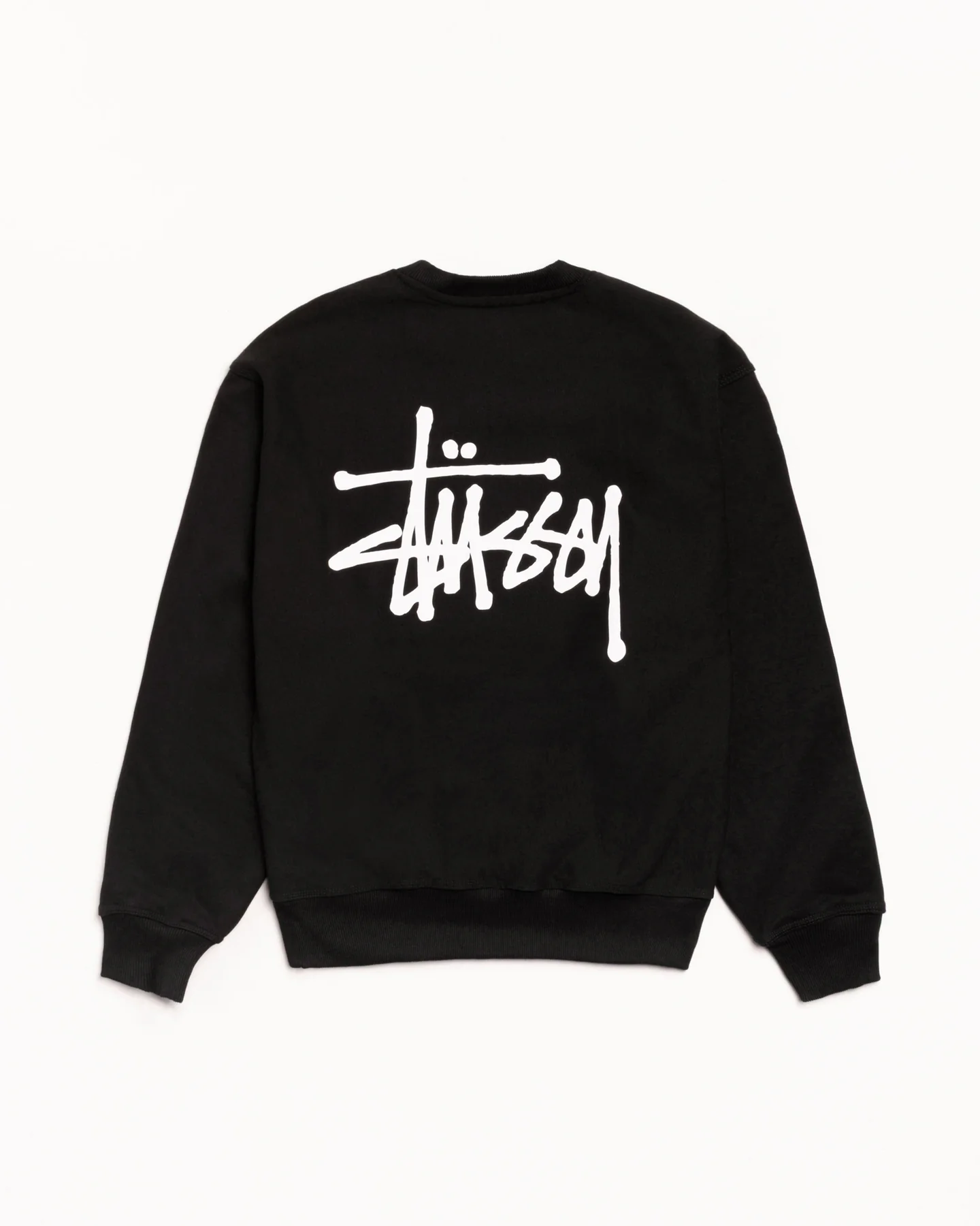 Stussy Basic Stussy Crew Sweatshirt Back