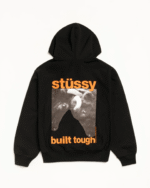 Stussy Built Tough Zip Hoodie Back