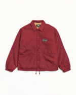 Stussy Coaches Jacket Burgundy