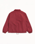 Stussy Coaches Jacket Burgundy Back