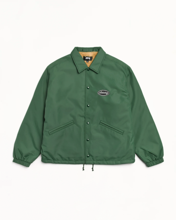 Stussy Coaches Jacket Green