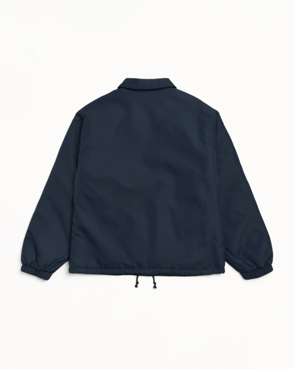 Stussy Coaches Jacket Navy Back