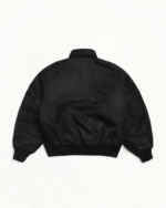 Stussy Flight Bomber Jacket Black Back