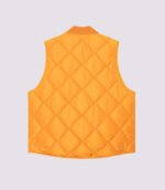 Stussy Insulated Vest Orange Back