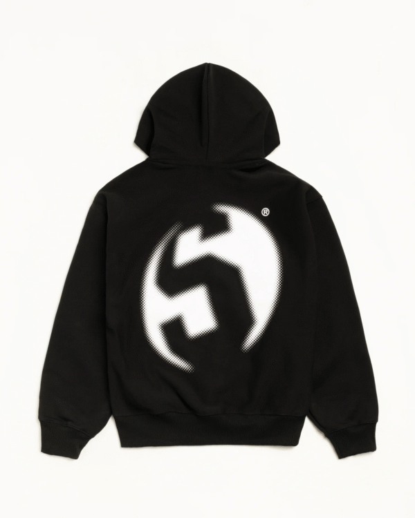 Stussy Lens Zip Hoodie Black Back