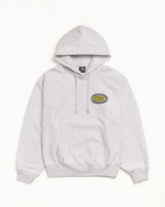 Stussy Tile Oval Hoodie Ash Heather