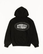 Stussy Tile Oval Hoodie Back