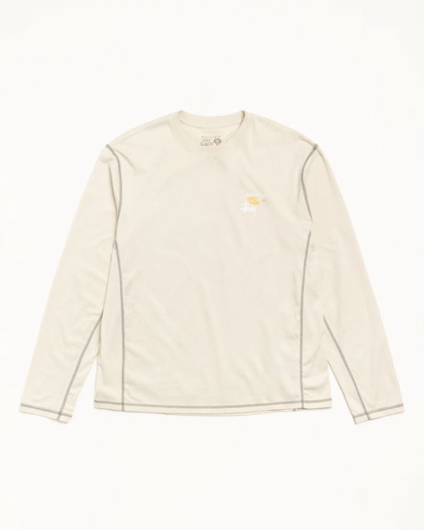 Stussy and Mountain Hardware Ls Tee Sweatshirt Ash Heather