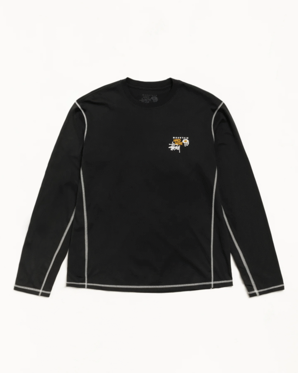 Stussy and Mountain Hardware Ls Tee Sweatshirt Black