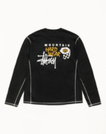 Stussy and Mountain Hardware Ls Tee Sweatshirt Black Back