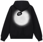 Stussy 8 Ball Fade Hoodie Black Back