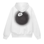 Stussy 8 Ball Fade Hoodie White Back
