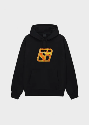 Stussy Blaze Hoodie Black