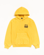 Stussy Dice Hoodie Pigment Dyed Yellow
