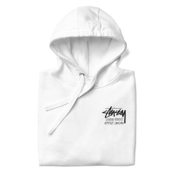 Stussy Dover Street Market London Hoodie White Front