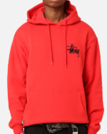 Stussy Angry Dragon Hoodie Red