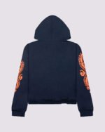 Stussy Dragons Zip Hoodie Navy Back