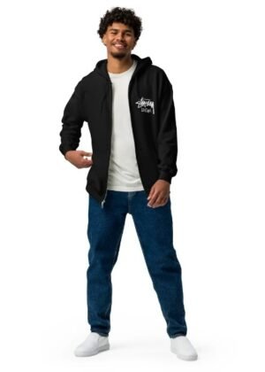 Stussy London Zip Up Front