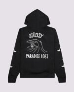 Stussy Paradise Lost Hoodie Black Back