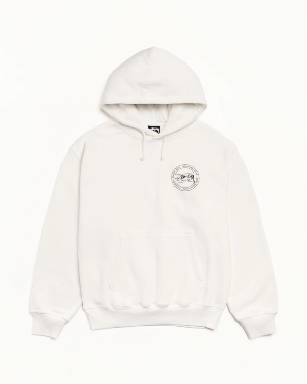 Stussy Wear Hoodie Pigment Dyed White
