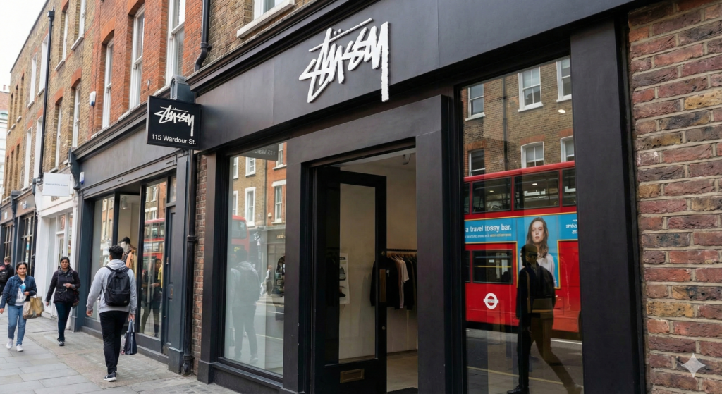 Stussy London Store Wardour Street Soho Entrance