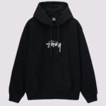 Stussy Stock Logo Applique Hoodie
