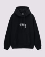 Stussy Stock Logo Applique Hoodie