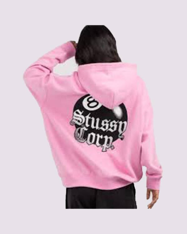 Pink Stussy Hoodie