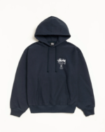 Navy Stussy World Tour Hoodie