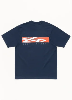 Navy Stussy Tee