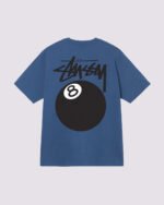 Stussy 8 Ball Tee Blue