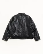 Stussy Garage Leather Jacket Back