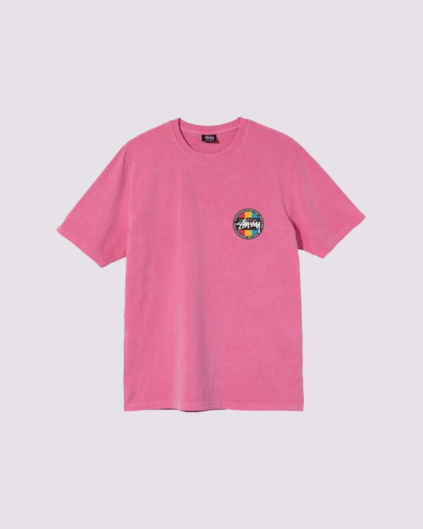 Stussy Pink Tee Front