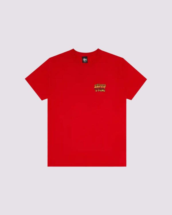 Stussy Red Tee Front