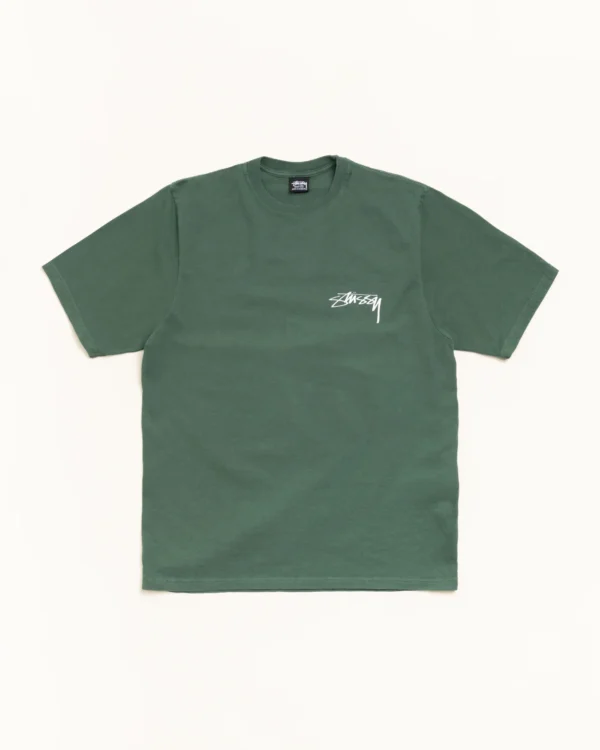 Stussy Skate Stack Tee Green