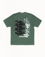 Stussy Skate Stack Tee Green Back